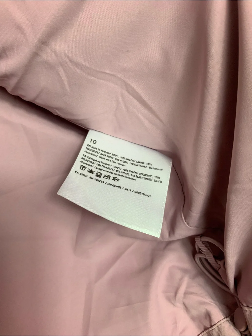 Lululemon Women Size 10 Purple Full Zip Activewear Jacket Hoodie Windbreaker